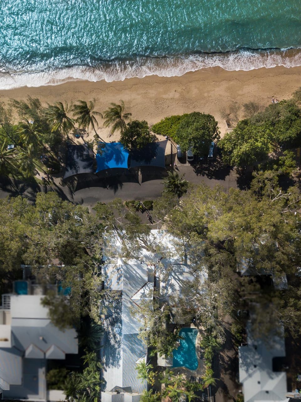 Bird's eye view, Beach