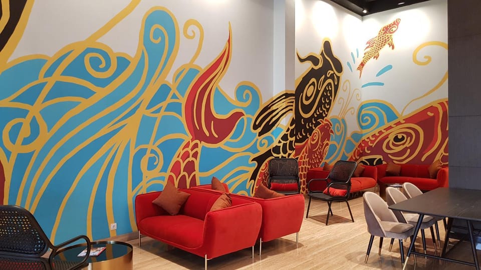 Lobby or reception, Seating area