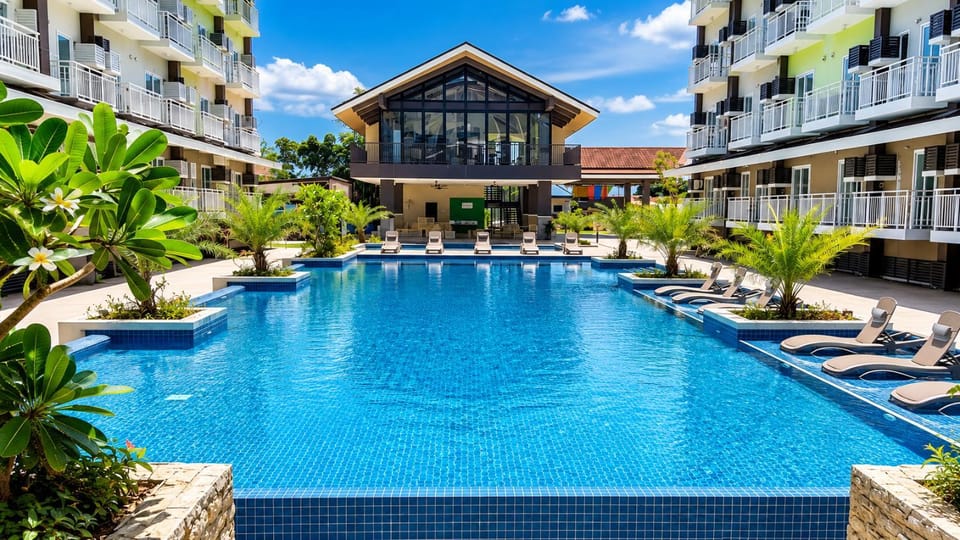 Property building, Pool view, Swimming pool, Swimming pool