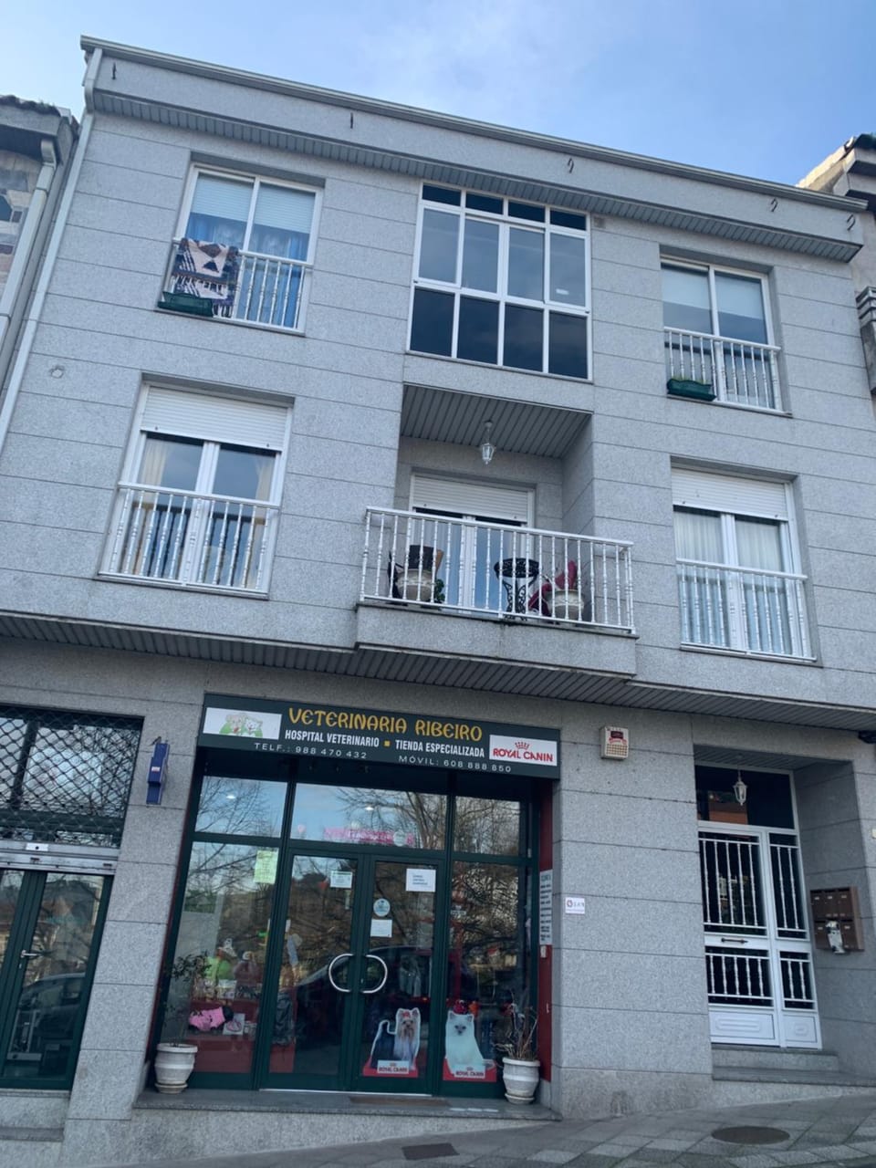 Property building, Facade/entrance