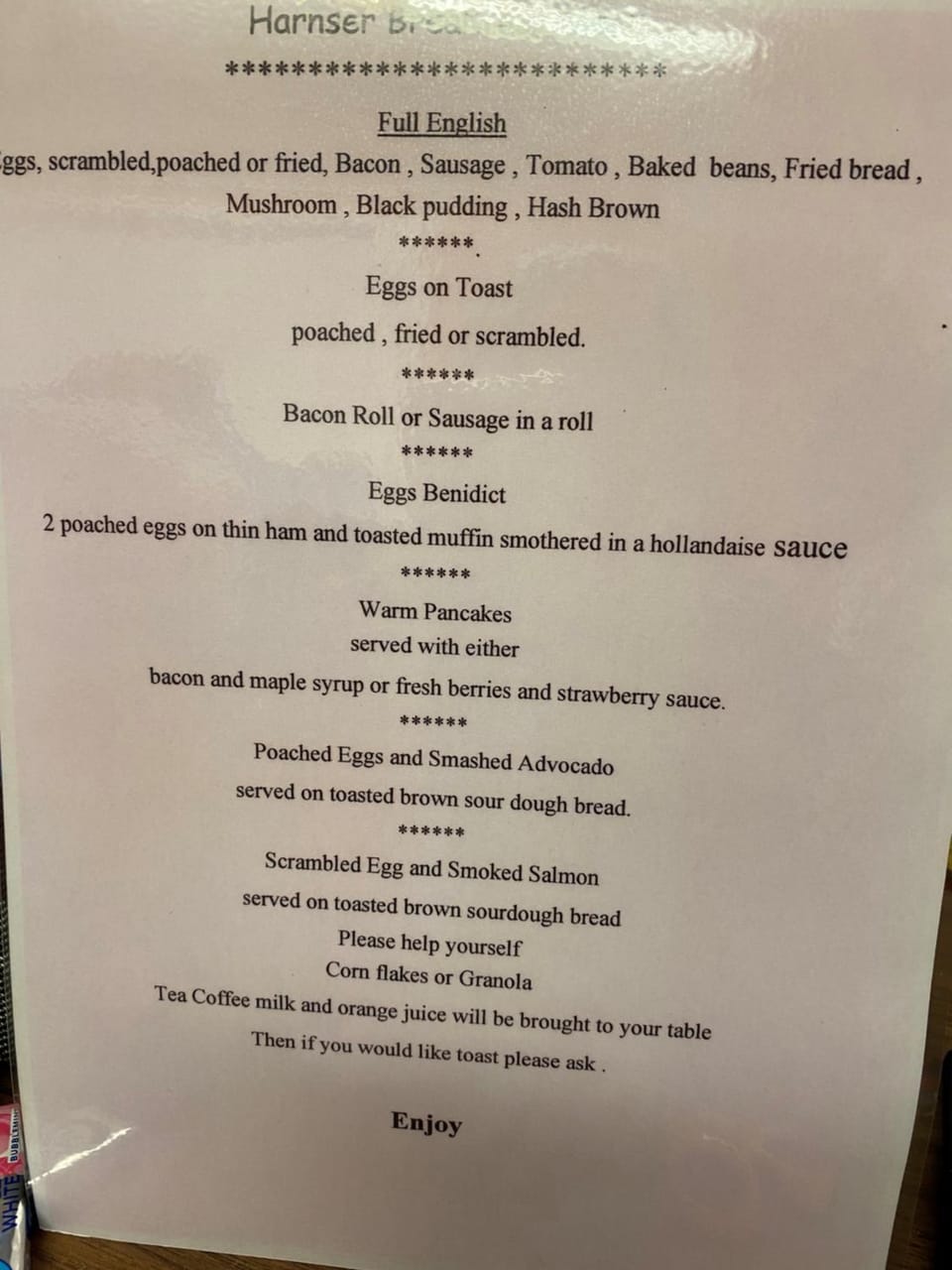 The Harnser Bed and Breakfast in Broadland District