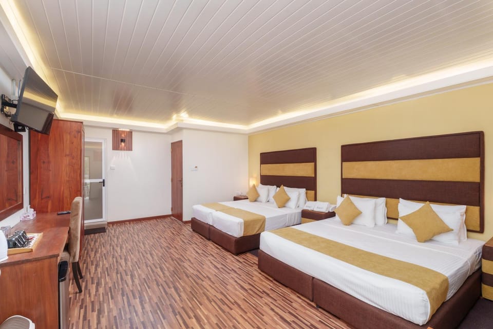 Bed, Bedroom, air conditioner