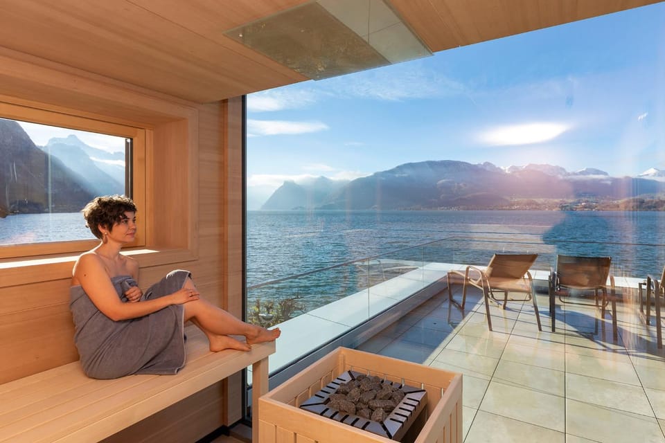 Sauna, Balcony/Terrace, Spa and wellness centre/facilities