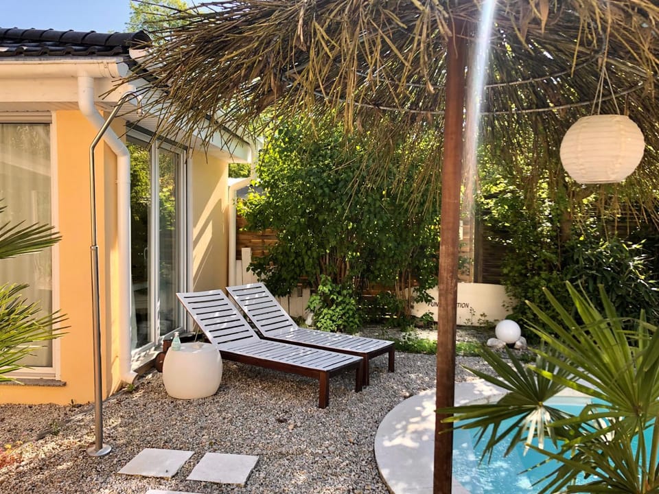 Apartment TinyHouse mit Pool, Outdoor Whirlpool und Garten House in Germany