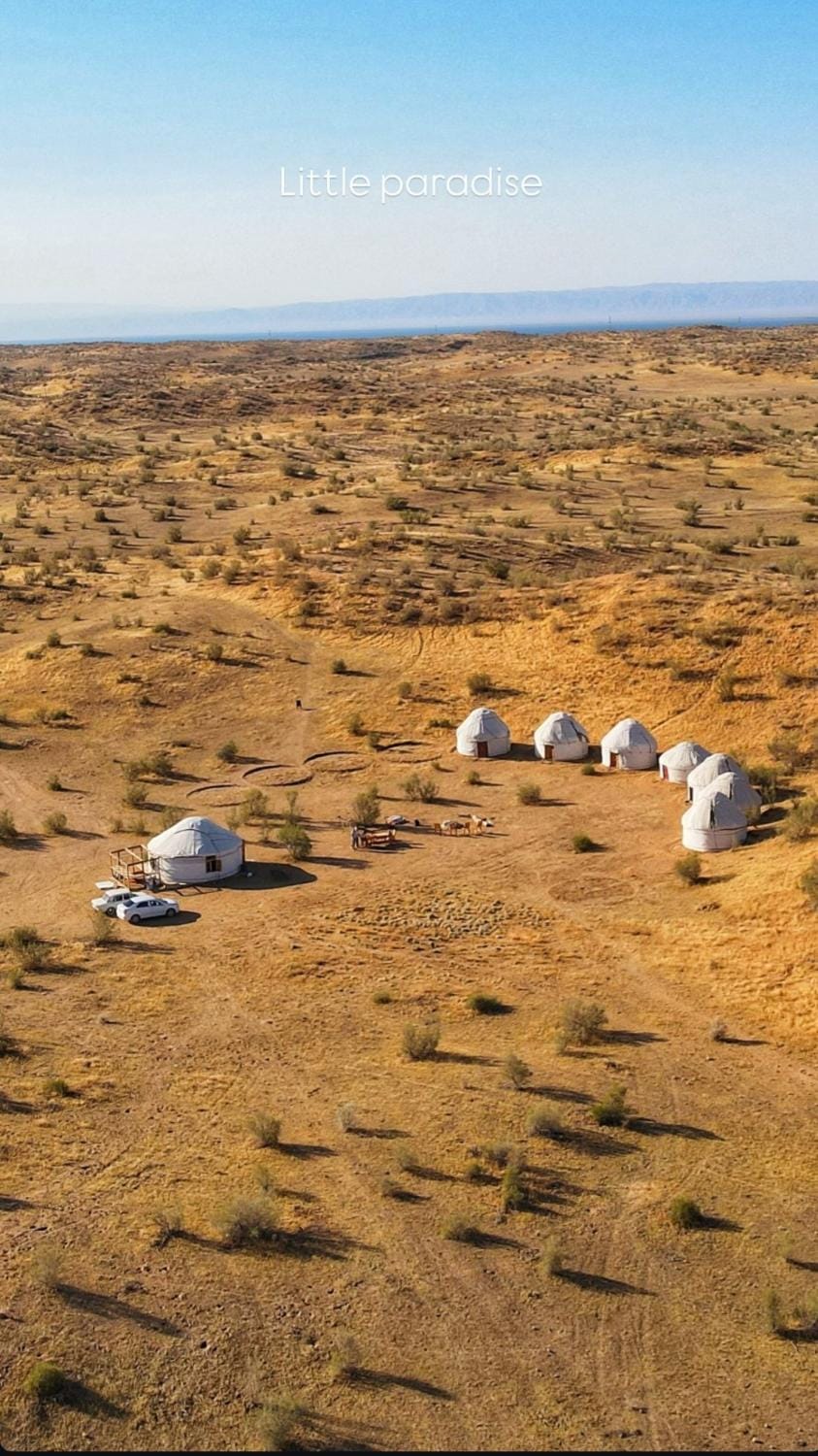 Authentic Uzbek Yurt Camp eco-friendly Luxury tent in Europe