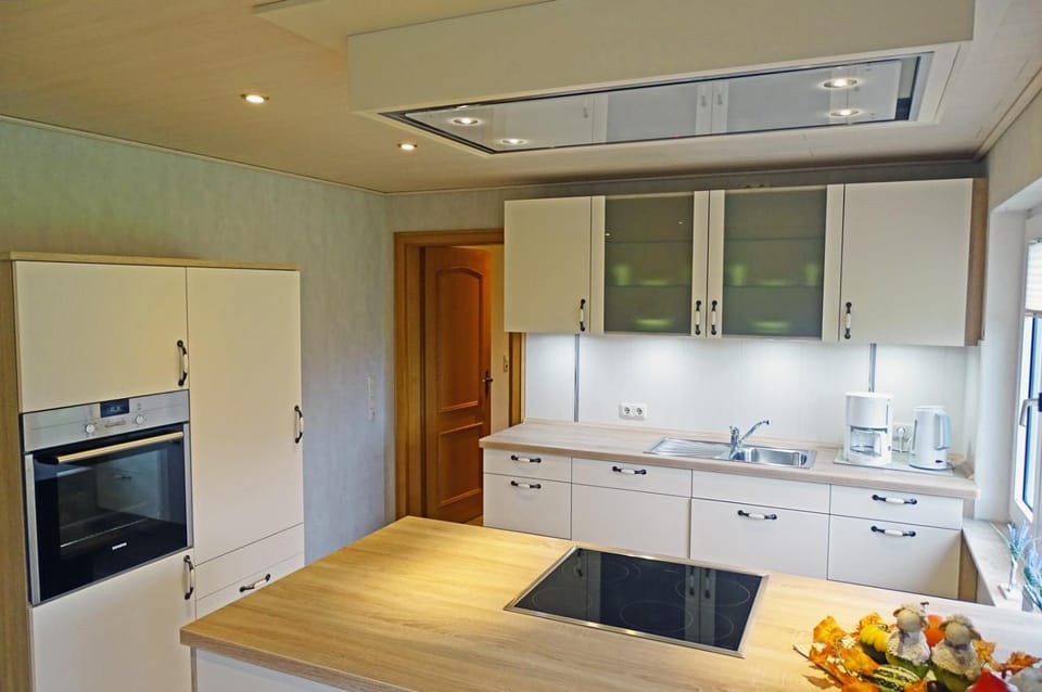 Kitchen or kitchenette, dishwasher, oven, stove