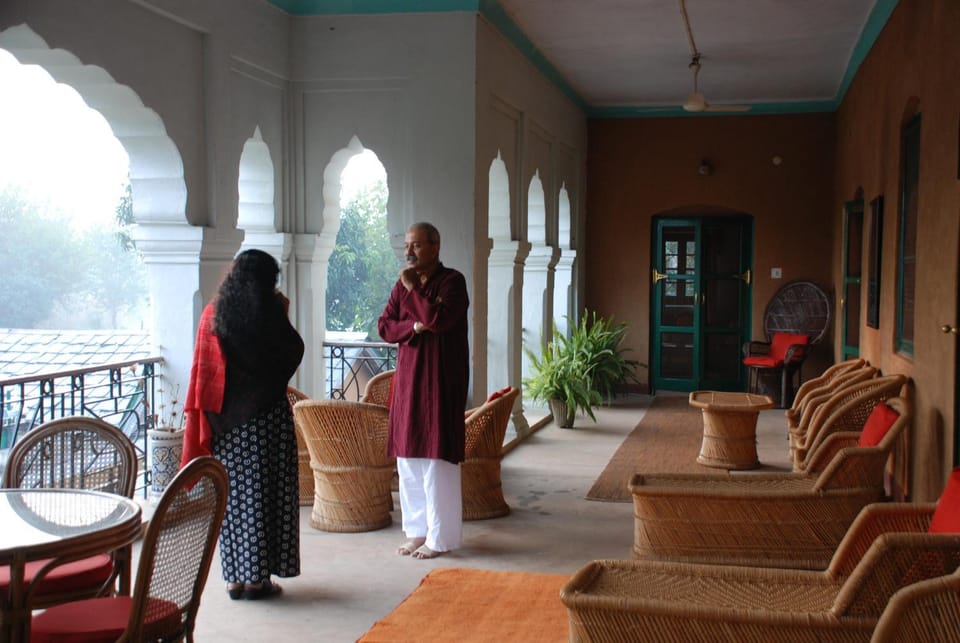 Seating area, Inner courtyard view