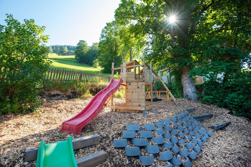 Spring, Natural landscape, Children play ground, Garden