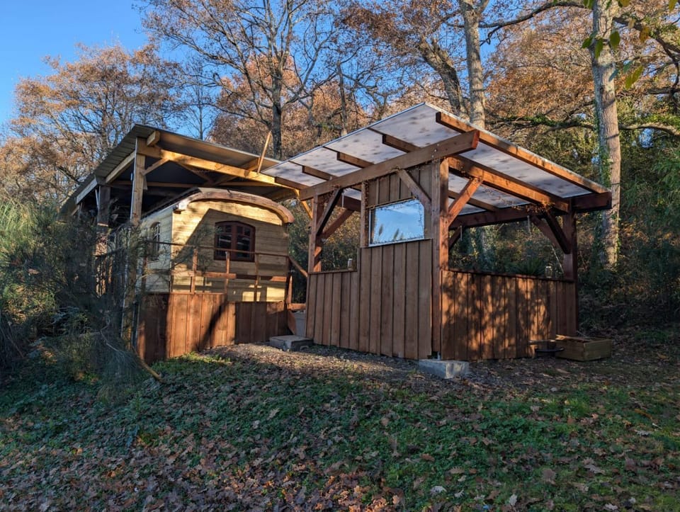 Property building, Natural landscape, Winter