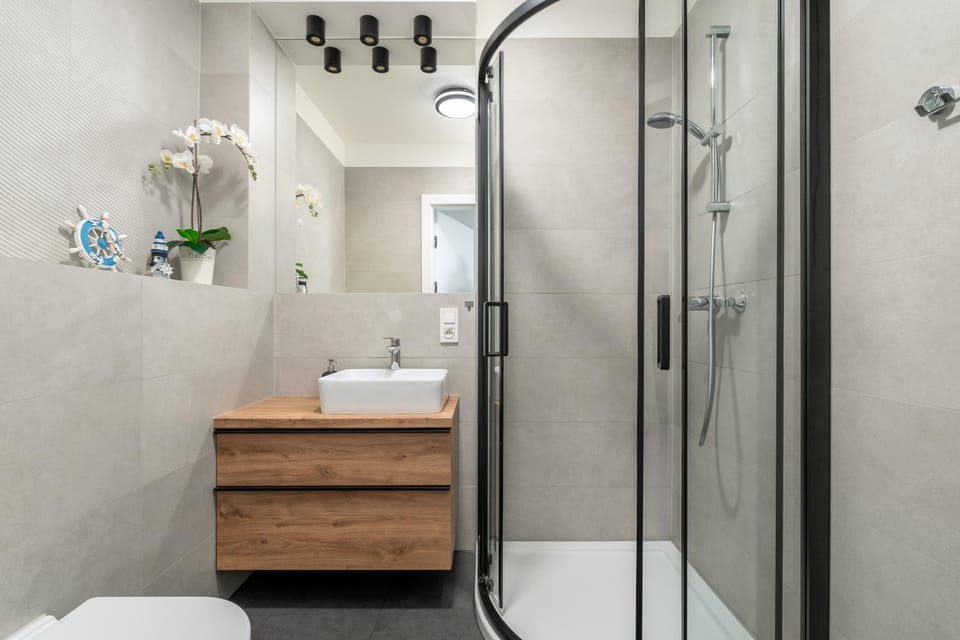 OPAL parter z widokiem na morze w Gardenia Dziwnów Apartment in West Pomeranian Voivodeship, Poland