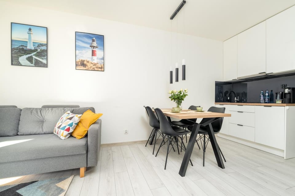 OPAL parter z widokiem na morze w Gardenia Dziwnów Apartment in West Pomeranian Voivodeship, Poland