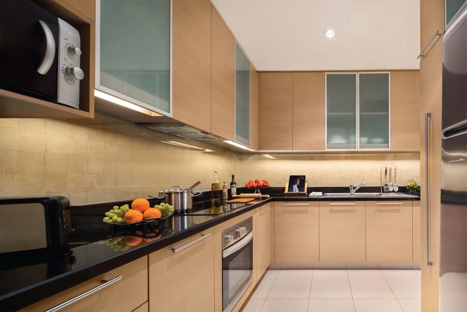 Kitchen or kitchenette, kitchen