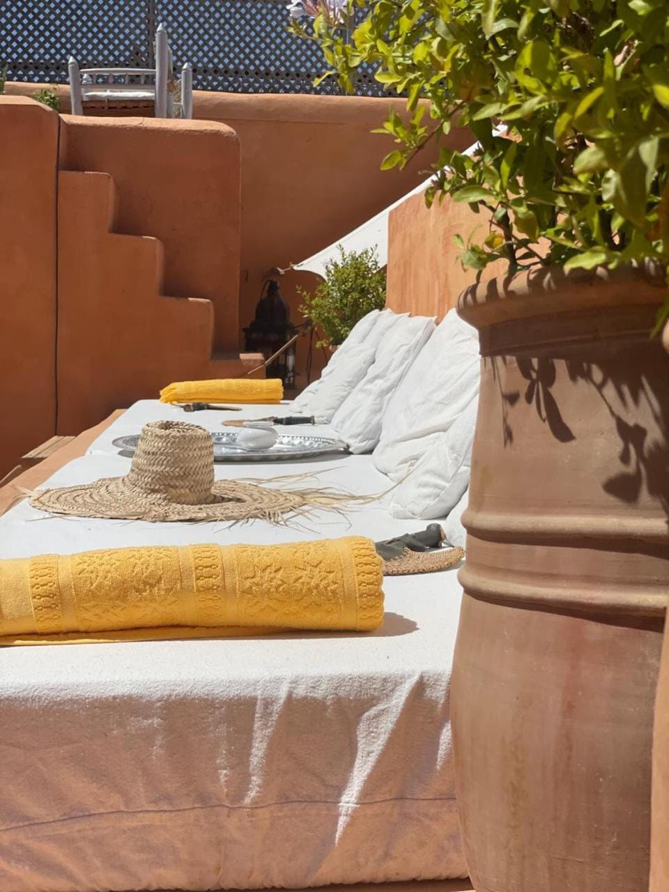Patio, Solarium, Balcony/Terrace, sunbed