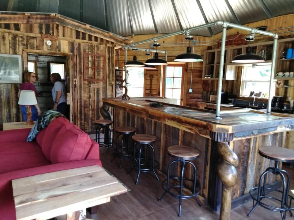 The Highlander - Rustic Mountain Yurt House in West Virginia