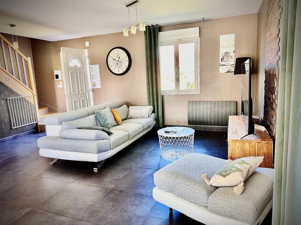 Les Palmiers gite 7 personnes plages du débarquement House in Normandy