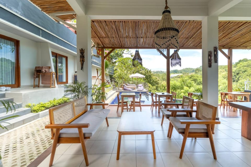 Balcony/Terrace, Seating area, Garden view