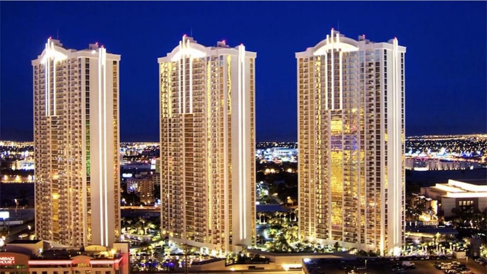 Property building, Night, City view