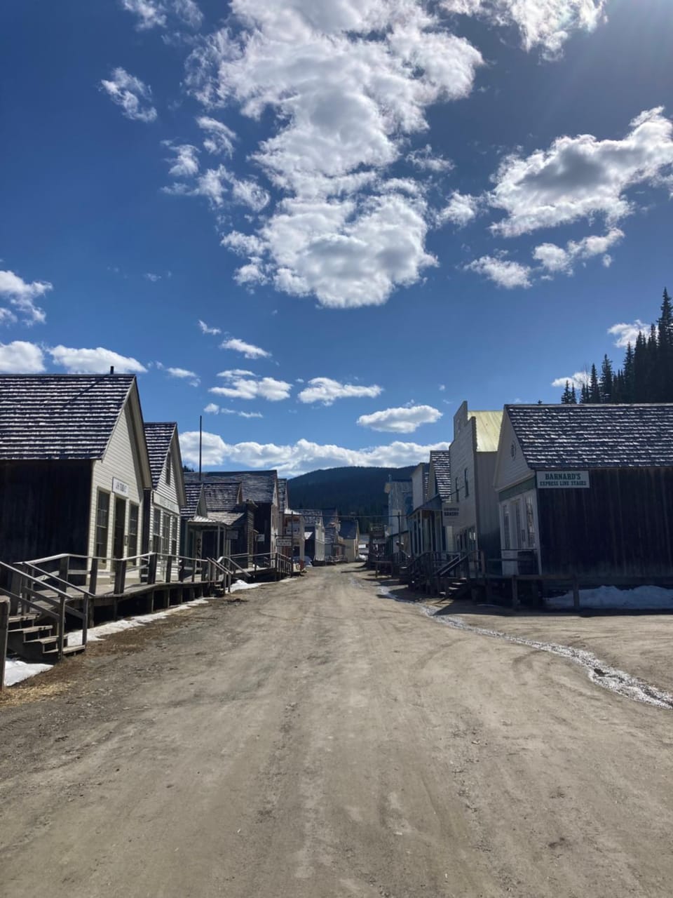 Quiet street view