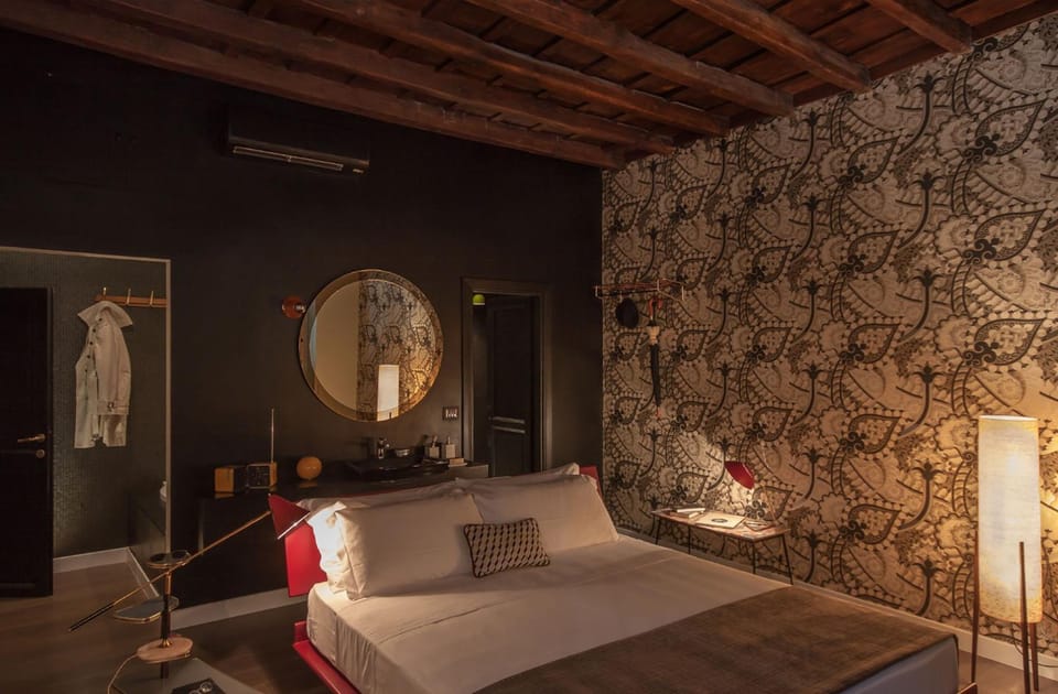 Bed, Photo of the whole room, Bedroom, towels, wardrobe