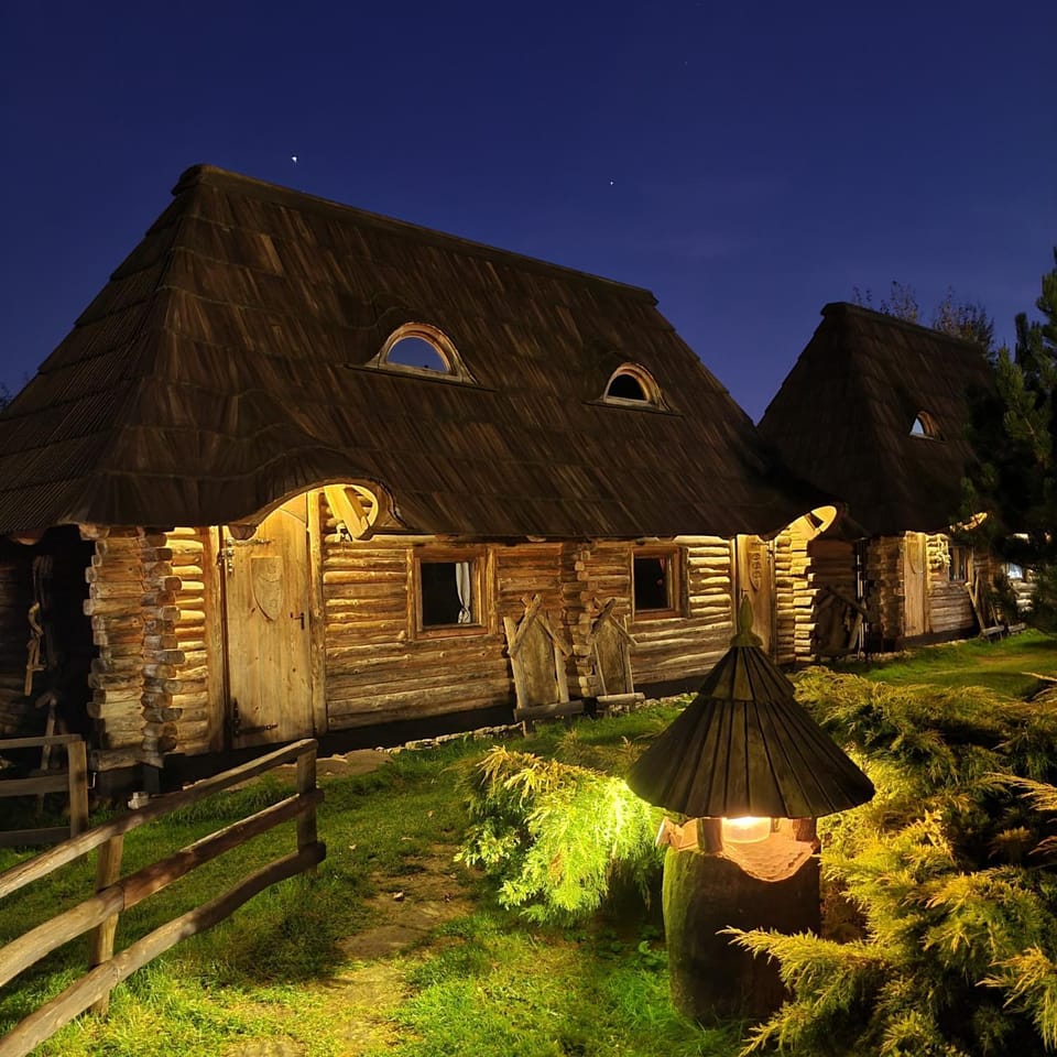 Property building, Night, Landmark view