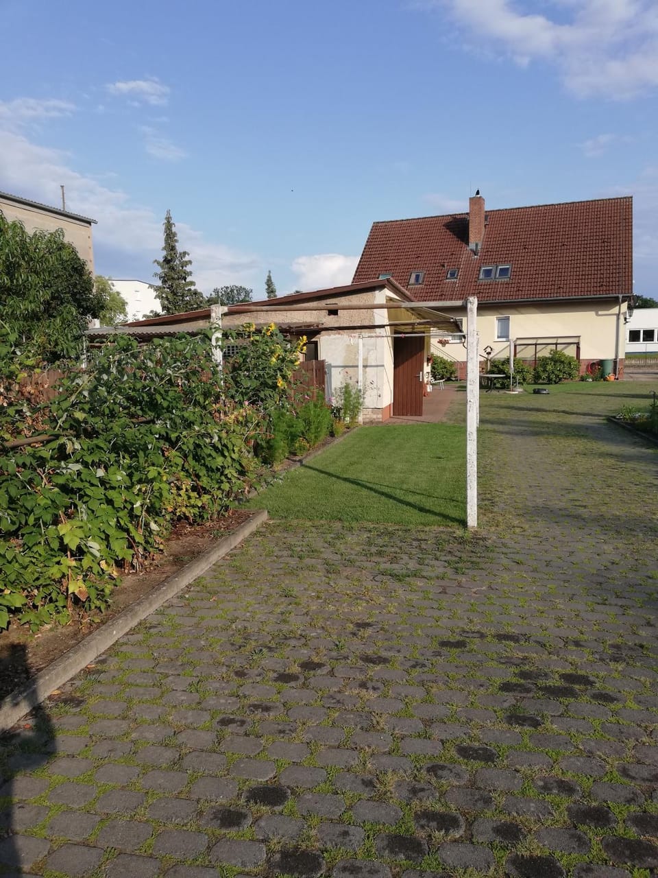 Property building, Garden