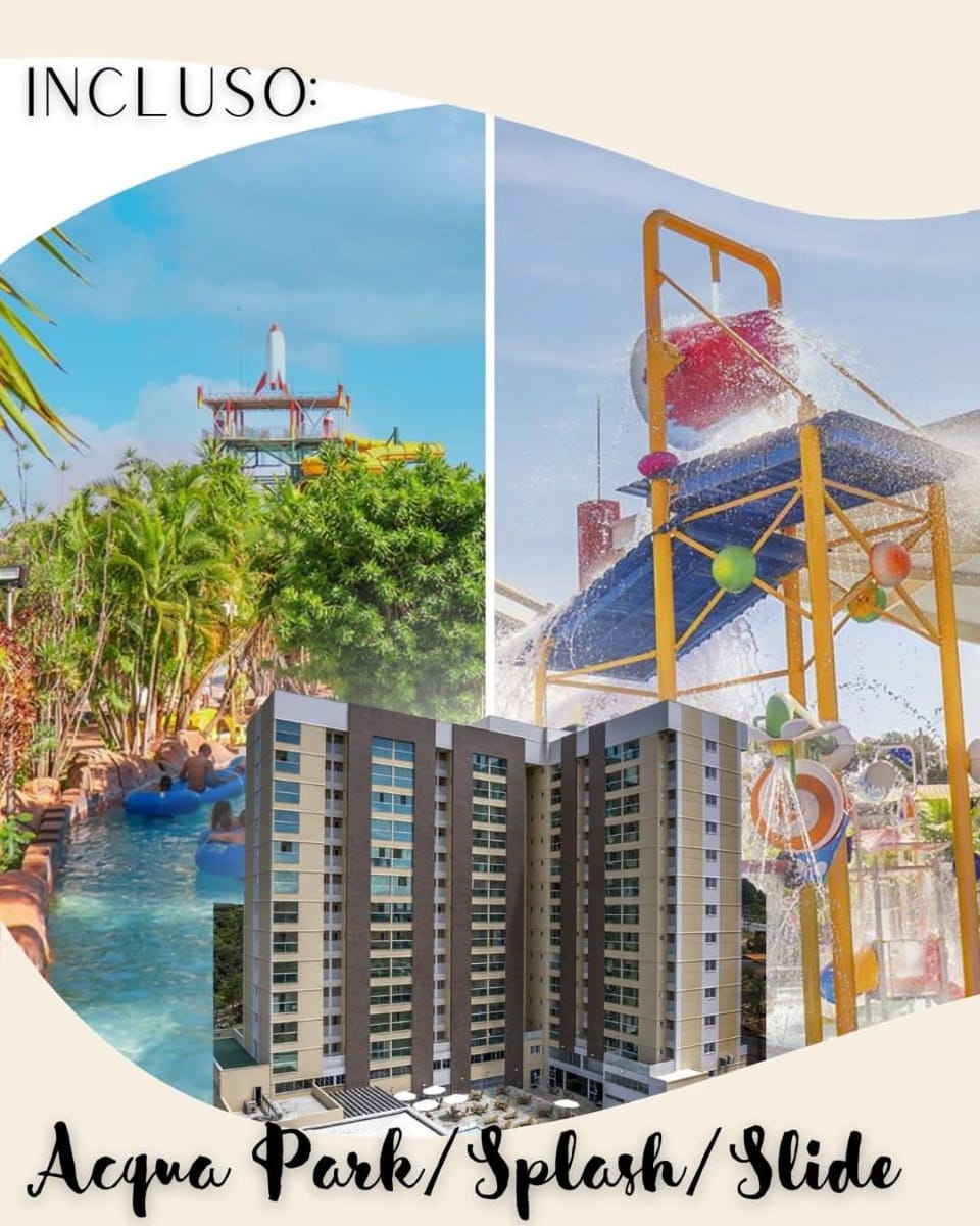 Piazza DiRoma Acqua Park- Parque aquático grátis Apartment in State of Goiás