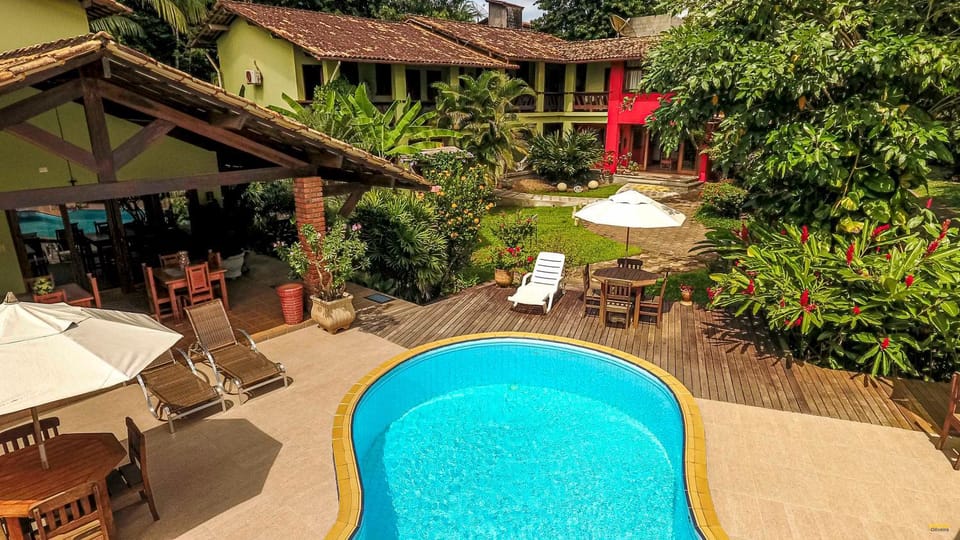 Pool view, Swimming pool, Breakfast