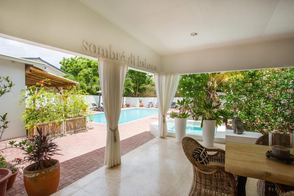 Patio, Balcony/Terrace, Pool view