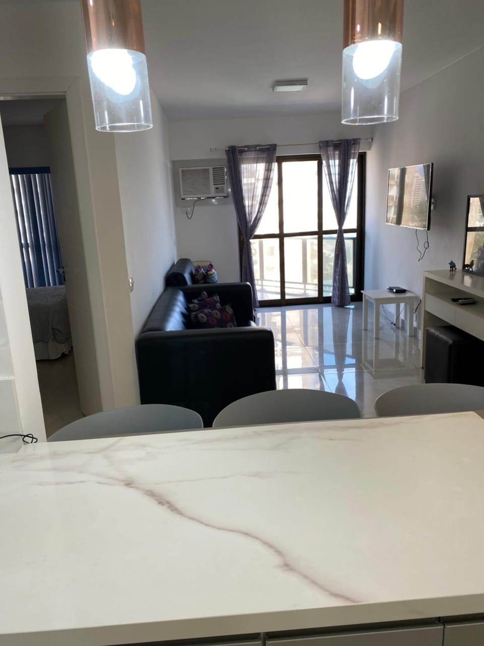 Flat na Barra - Vista para o Mar Apartment in Rio de Janeiro