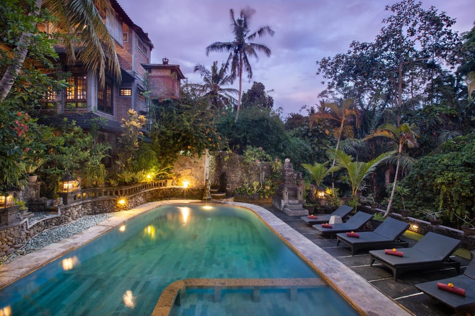 Summer, Pool view, Swimming pool, Swimming pool, Sunset