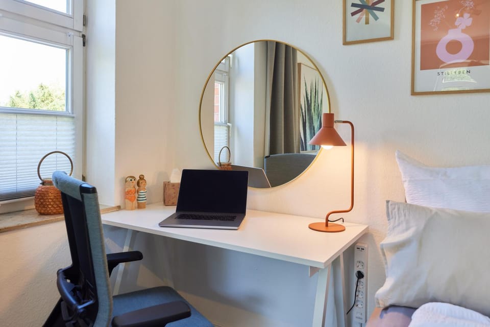 Kvartier2 in TOP-Lage, 5 min zur Bali-Therme und GOP, HDZ, Arbeitsplatz, Boxspringbett Apartment in North Rhine-Westphalia
