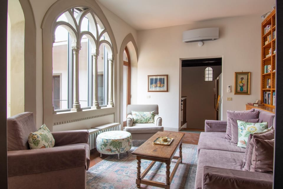Living room, air conditioner