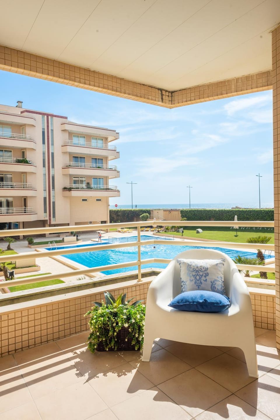 Garden, Balcony/Terrace, Sea view, Swimming pool