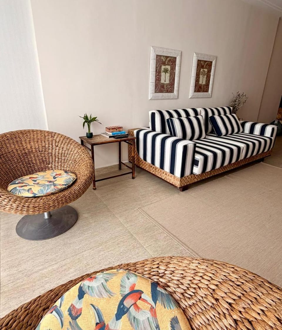 Apartamento frente Mar Santos Apartment in Santos