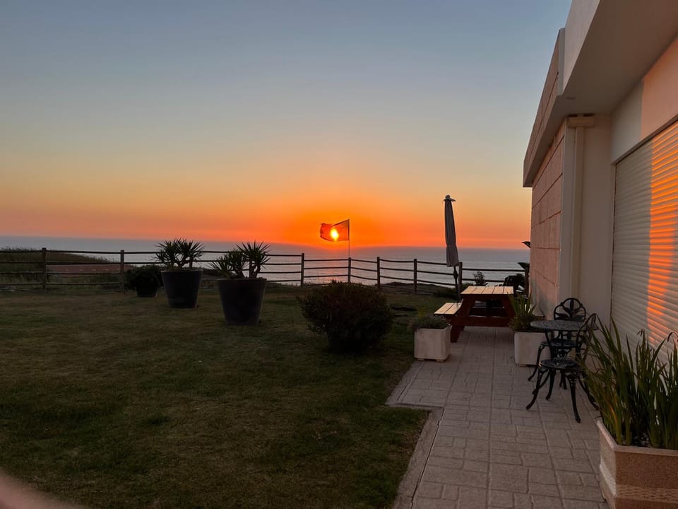 Patio, View (from property/room), Sea view, Sunset