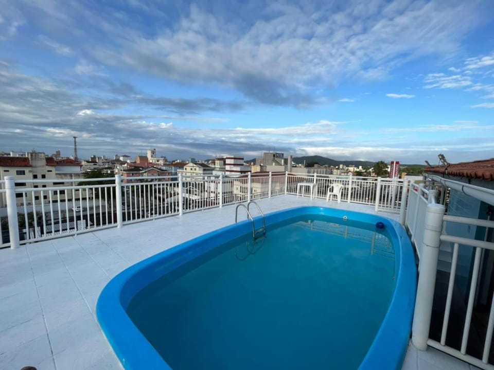 Property building, View (from property/room), Balcony/Terrace, Pool view, Swimming pool