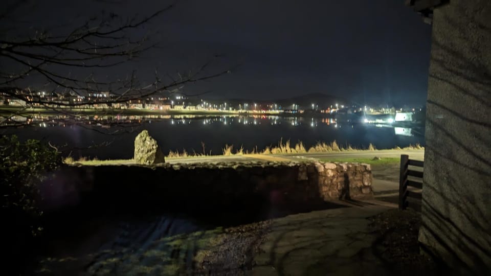 Night, Lake view