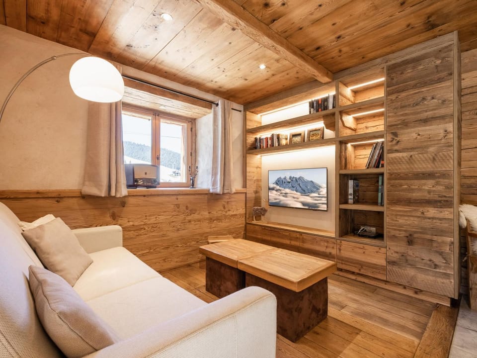Appartement 4* cosy, terrasse sud, proche pistes, parking, Wi-Fi - FR-1-304-231 Apartment in Manigod