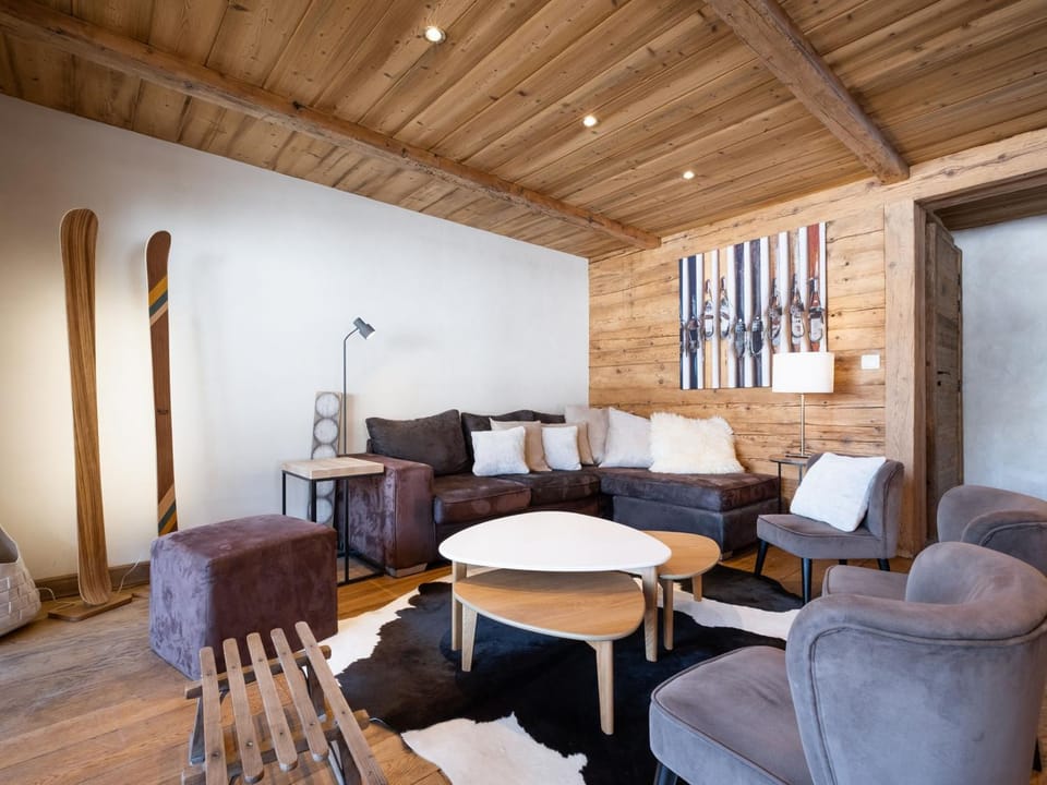 Terrasse sud, 4 pièces confort, proche pistes et commodités à La Clusaz - FR-1-304-232 Apartment in Manigod