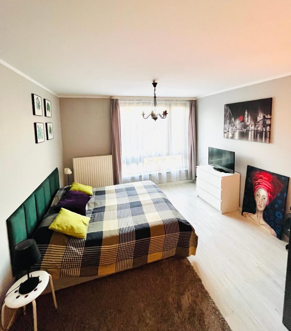 Bed, TV and multimedia, Living room, Photo of the whole room, Seating area, Evening entertainment, Bedroom