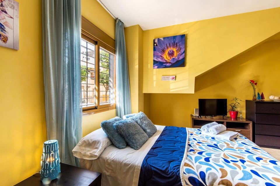 Living room, Bedroom