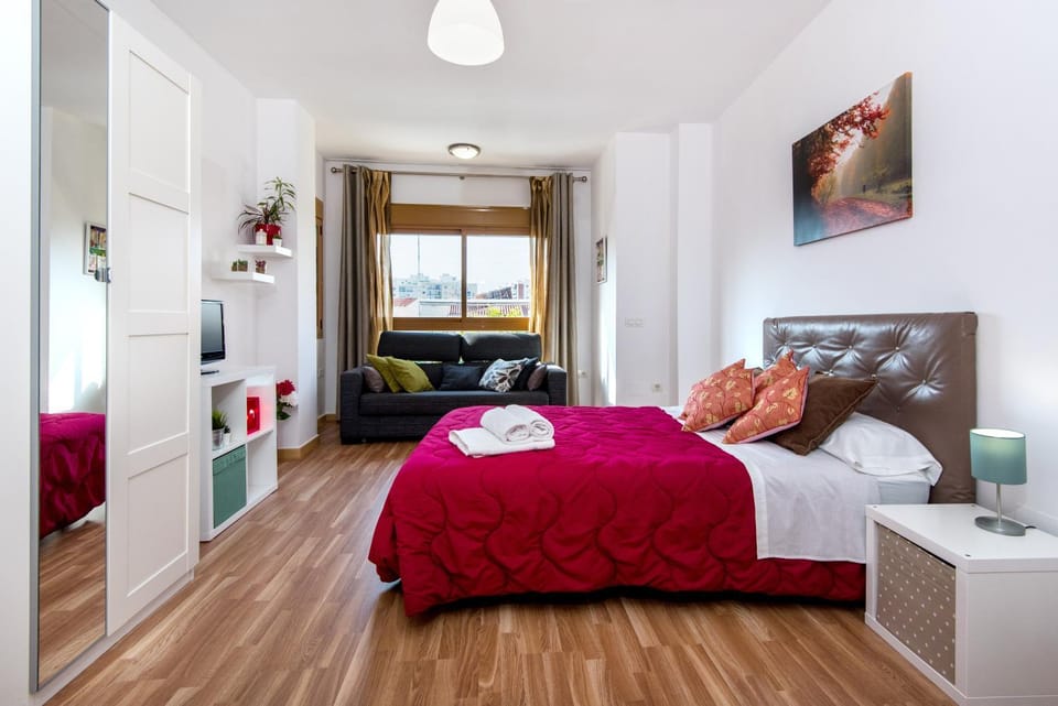 Living room, Bedroom