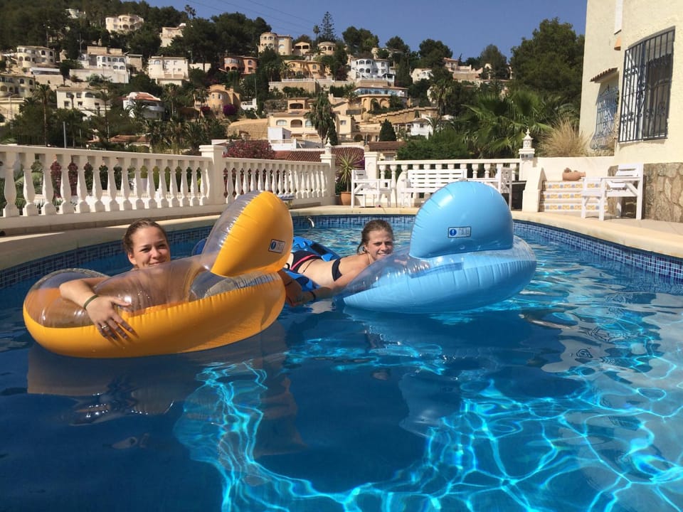 Day, People, Natural landscape, Pool view, Swimming pool, group of guests