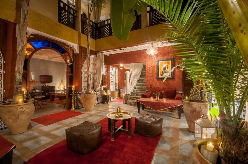 Patio, Lobby or reception