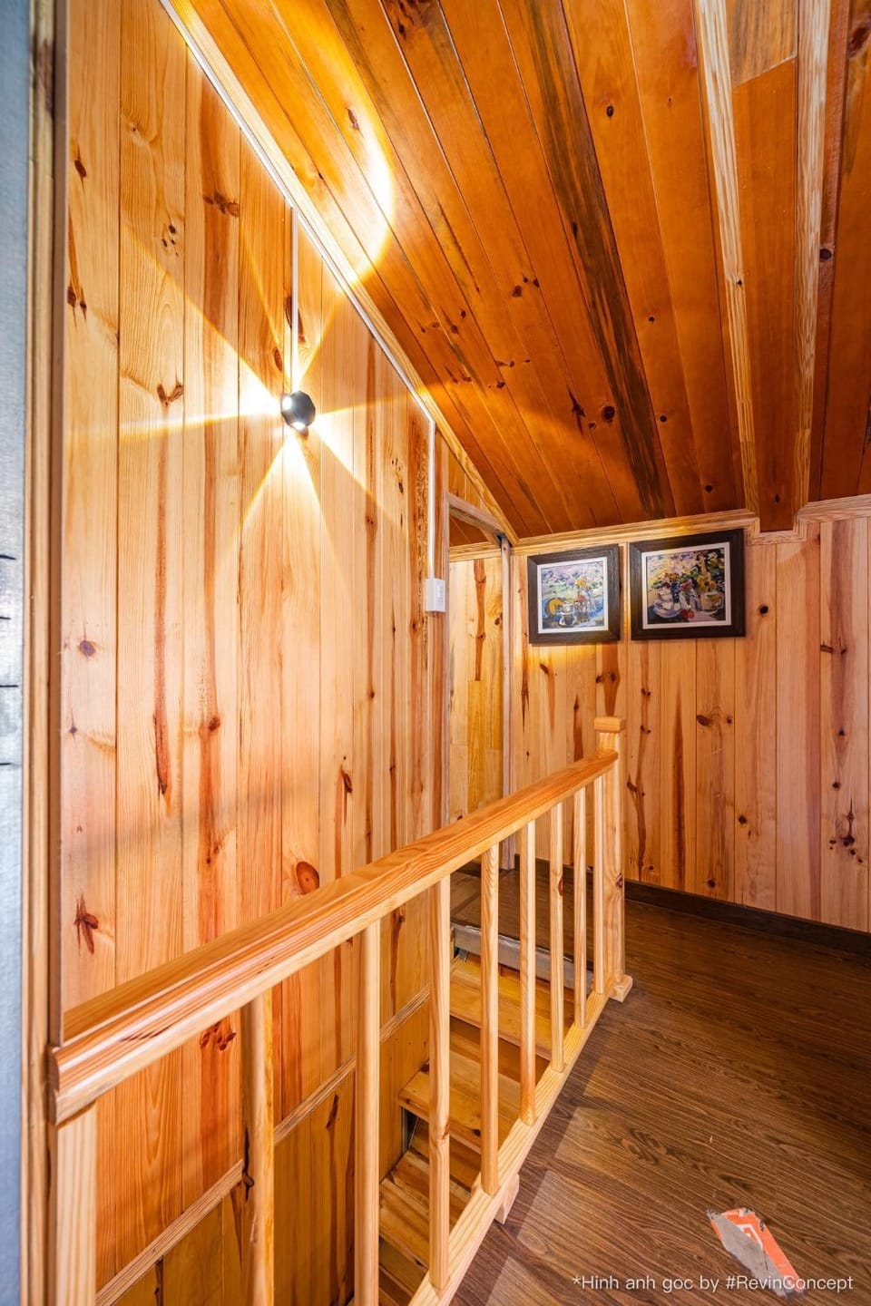Sauna, bunk bed, wardrobe