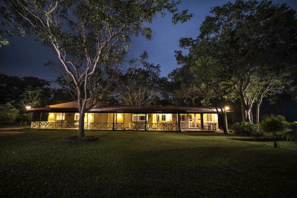 Property building, Garden view