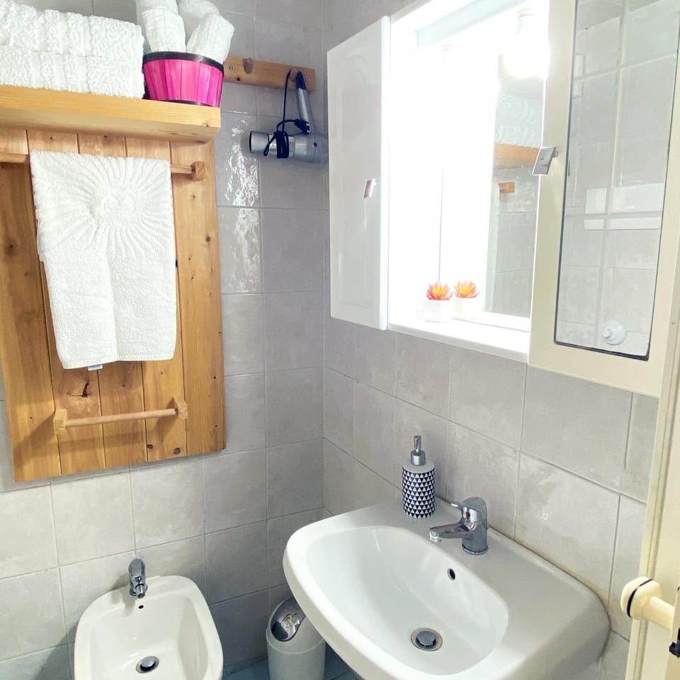 Shower, Toilet, towels