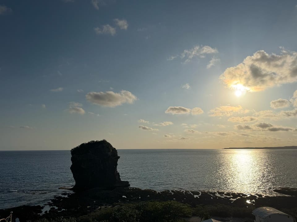 Natural landscape, Sea view, Sunset