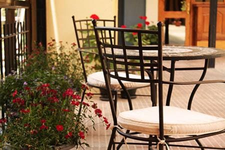 Patio, Spring