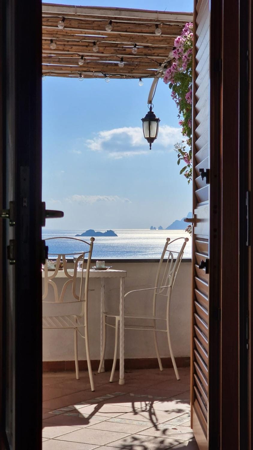 Natural landscape, View (from property/room), Balcony/Terrace, Sea view, Breakfast